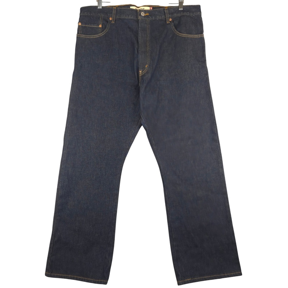 Vintage Y2K Levi's 517 Boot Cut Jeans‎ Mens W40 L30 Dark Wash Denim Pants